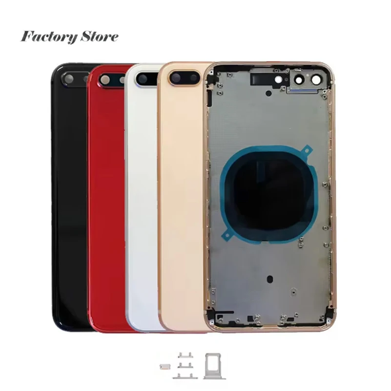 iPhone 8 Plus A1864 A1897 A1898 A1899 phone back cover Replacement Repair Parts
