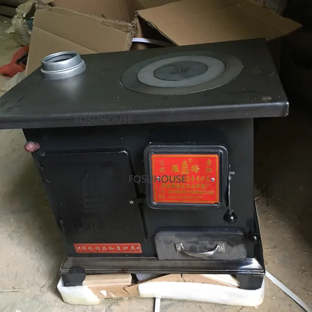 Kültéri Kimeneák Vastag Fűtési Tűzhely Tűzifa Háztartási Udvar Kerti Univerzális Öntöttvas Máglya Állvány - Image 3