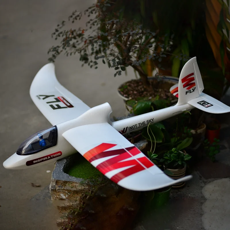 Planeur RC 2.4GHz 3CH avec gyroscope - Kit Rouge ou Bleu