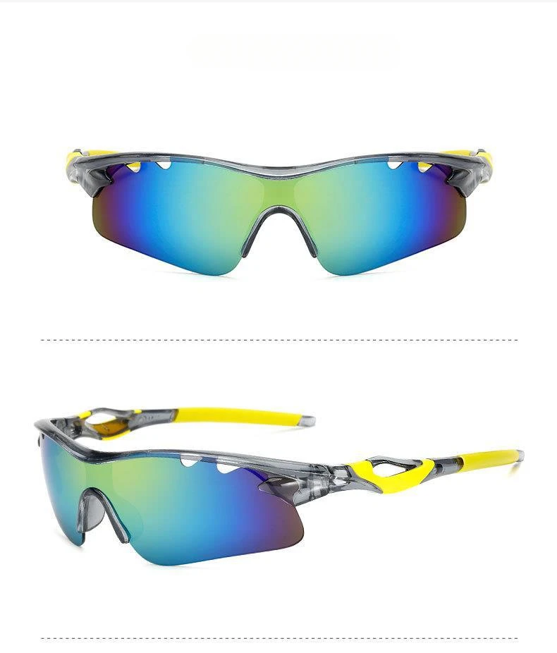 Unisex Multi-Color Lens Sports Sung Glasses