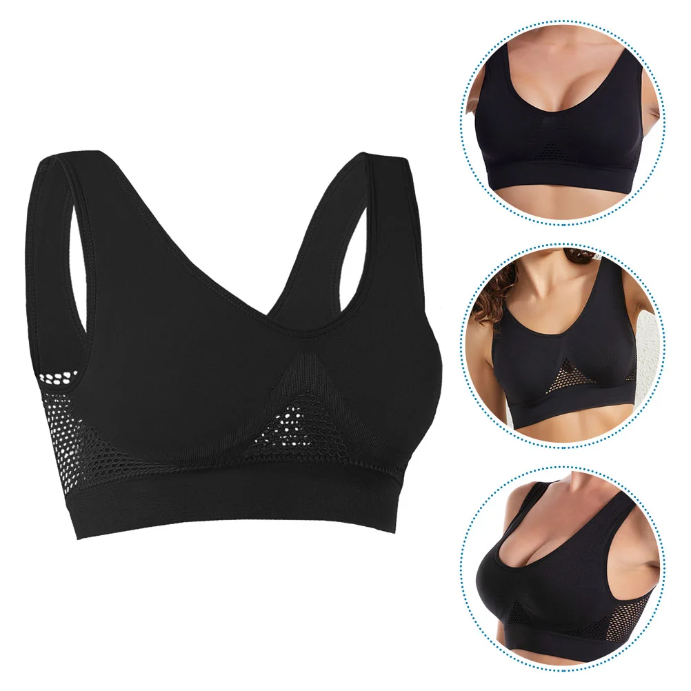 

Ladies Tank Tops Plus Size for Women Sports Wirefree Vest Fitness Wireless Bras Miss