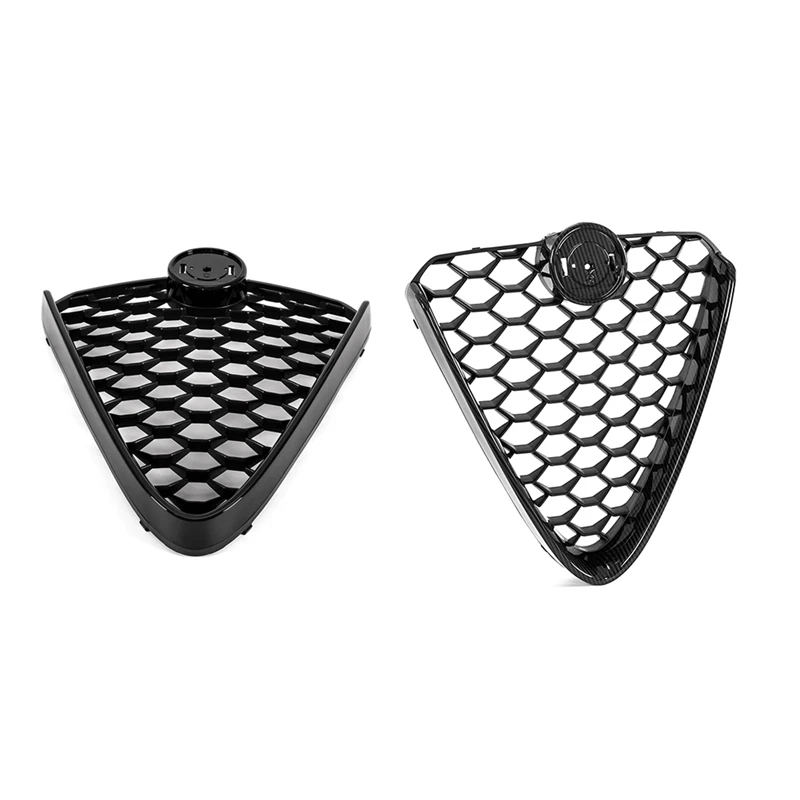 

Front Bumper Grille Racing Honeycomb Mesh Badgeless Grill For Alfa Romeo Giulia Base 2017-2022