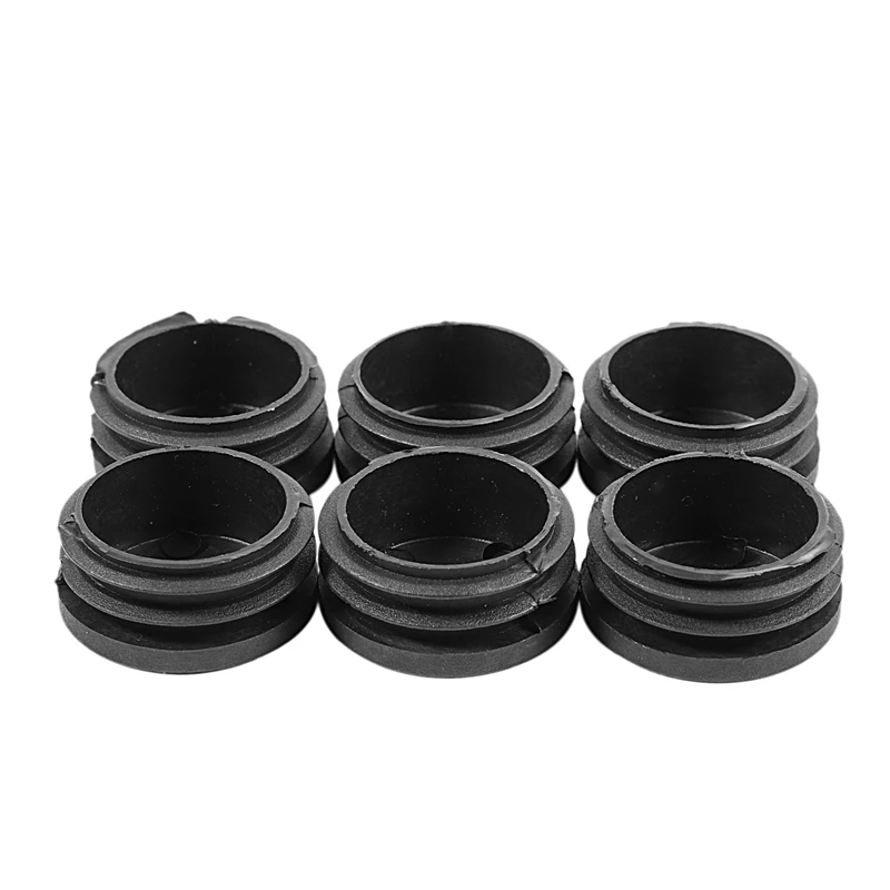 AFBC 플라스틱 블랭킹 엔드 캡 파이프 튜브 삽입 플러그 커버, 블랙, 40mm, 36 개