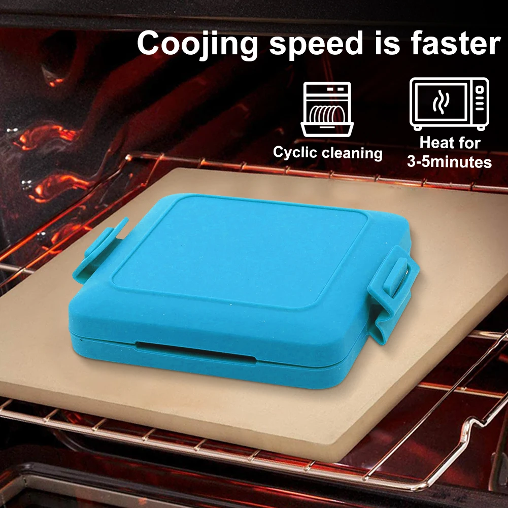 Microwave Sandwich Maker Time Saving Wireless Waffle Maker Microwave Oven Breakfast Machine for Dessert Sandwiches Breakfast 5