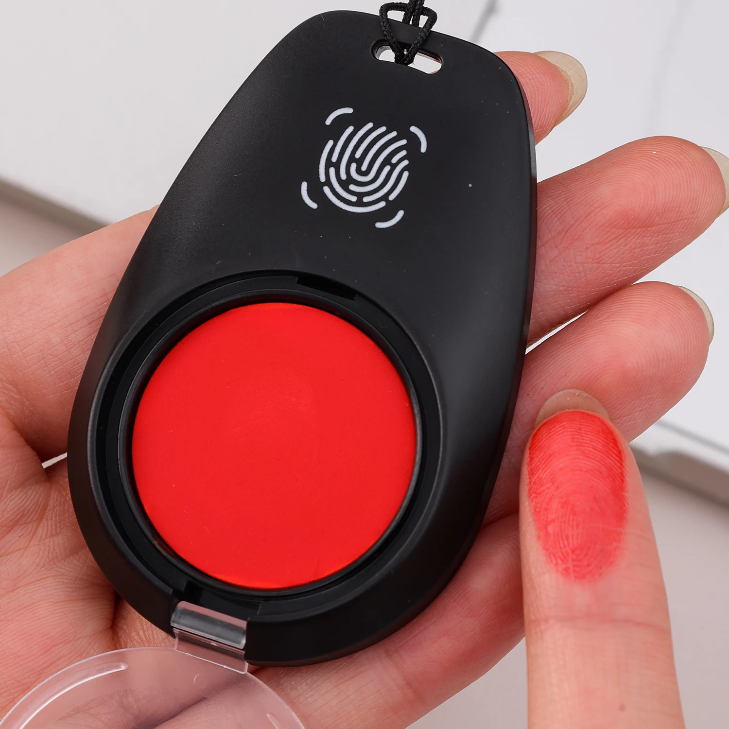 Fingerprint Stamp Pad Portable Quick Drying Finger Collection Press Ink Box Children Finger Painting Commemorative Seal Toy
