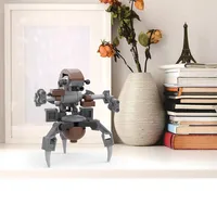 Space Wars Destroyer Droid Droideka Building Blocks Sets Droideka The Clone Robot Creative Building Blocks for Kids Gift 2