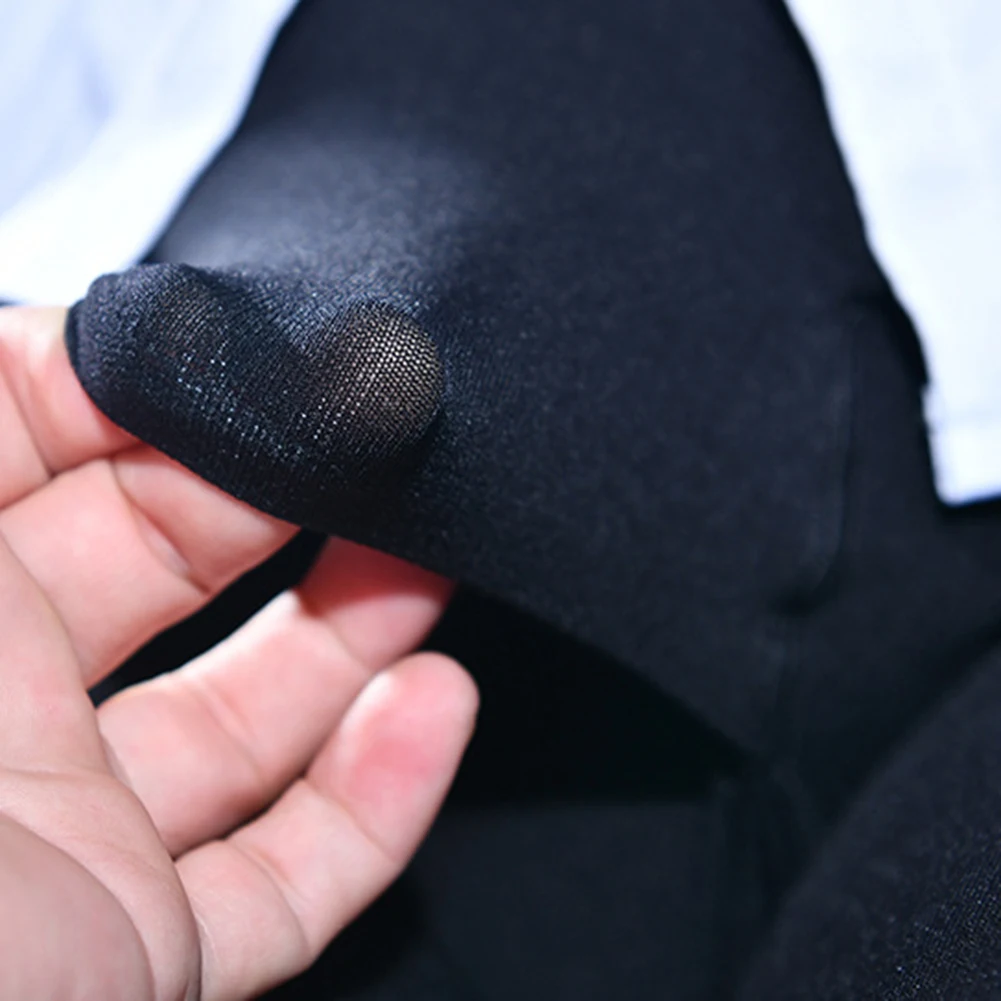 

Male Trousers Mens Stockings Super Elastic Thermal Tights Underwear Warm Bottom Free Size Nylon Solid Color Daily