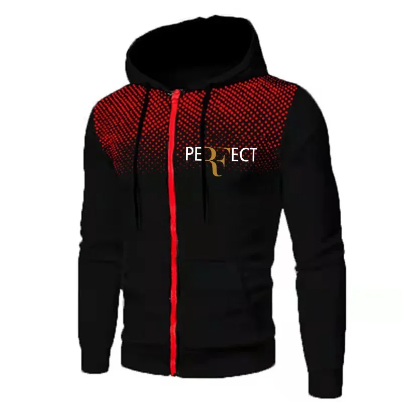 

Fashion Zip Up Jacket Mens Outdoor Coat Autumn Long Sleeve Hooded Sweatshirts Warm Casual Streetwear Hooody Male Coat