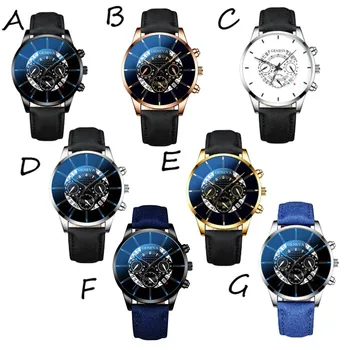 Men’S Fashion Multi Functional Luxury Watch Business Men’S Casual Stainless Steel Dial Mesh Strap Quartz Watch Reloj Caballero
