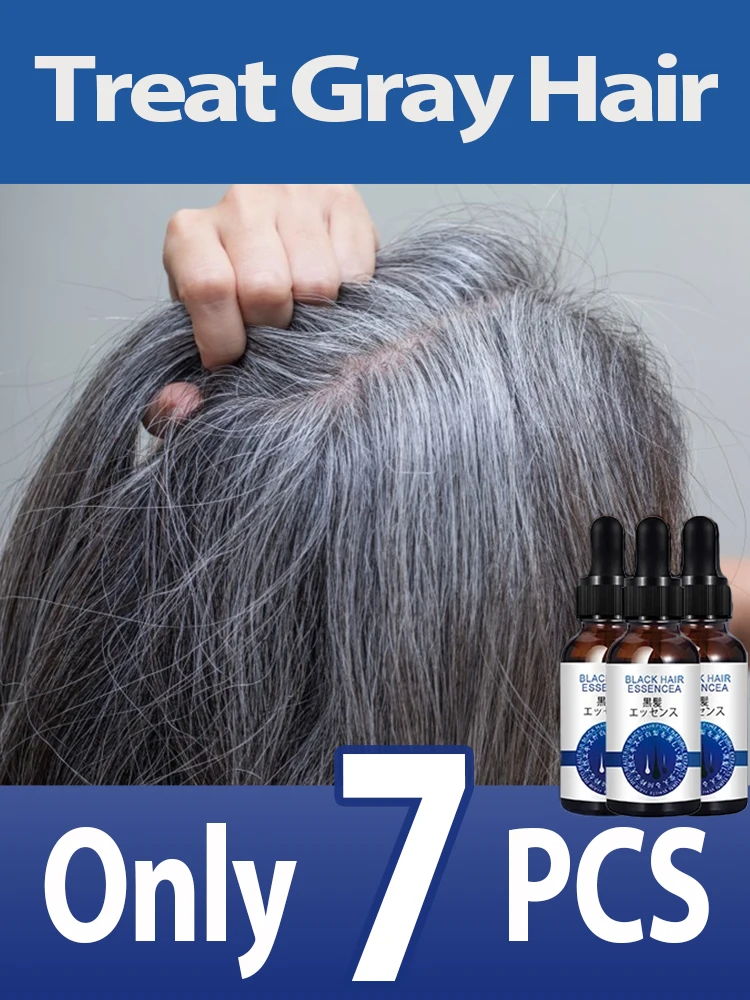 

Anti-Grey Hair Essence Black Hair Essence Nourishing Scalp Care