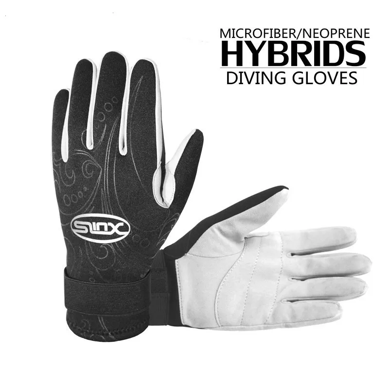 SLINX 2mm Neoprene Gloves Swim Dive Gloves Snorkeling Equipment Anti Scratch Keep Warm Snorkeling Boating Scuba Diving Glove 2