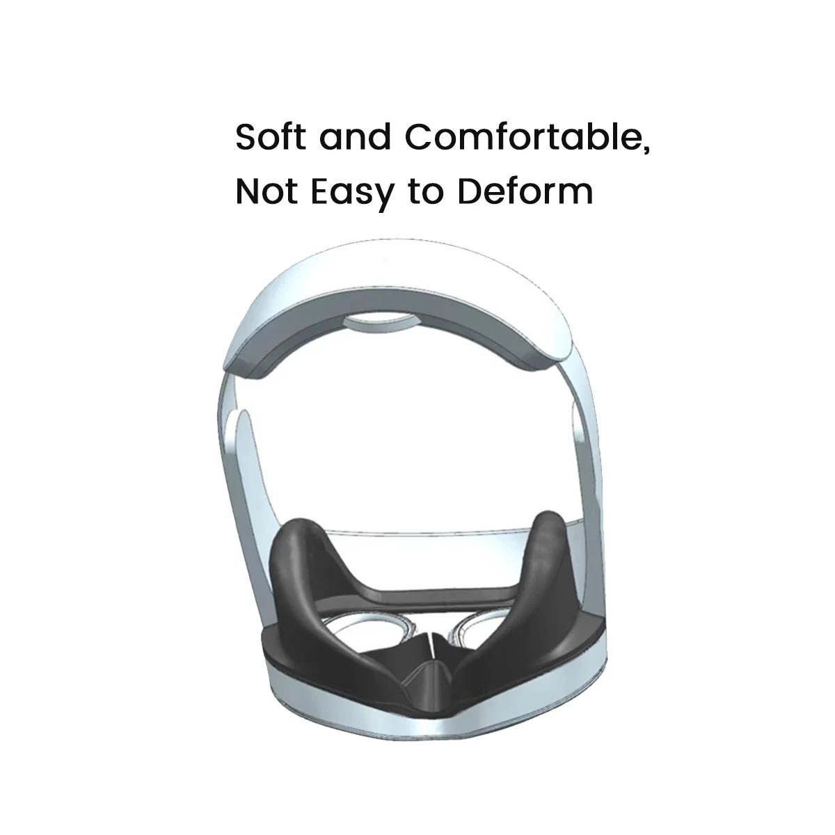 Eye Cover Pad para Meta Quest Pro vr Headconjunto Light Blocking Máscara Facial Headset Acessório - Image 4