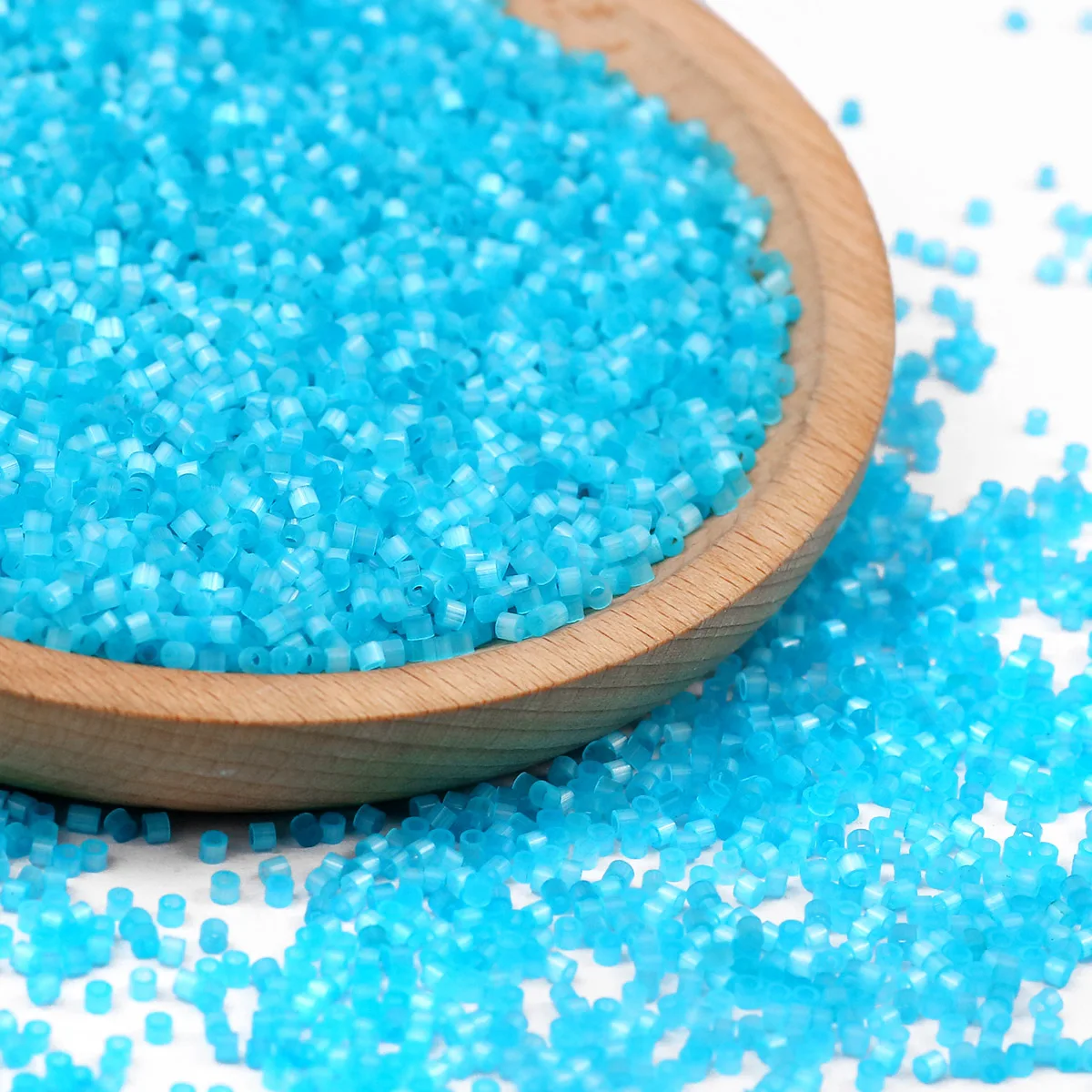 Vibrant Assorted Color Glass Tube Beads