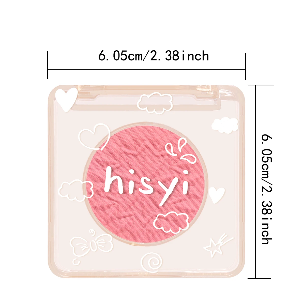 Rose Pink Matte Blush — Radiant Glow, Easy Blend, Long-Lasting Waterproof Formula