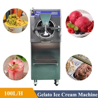 100L/H Professional Commercial Hard Ice cream Making Machine With Touch Screen For Gelato Ice Cream 1