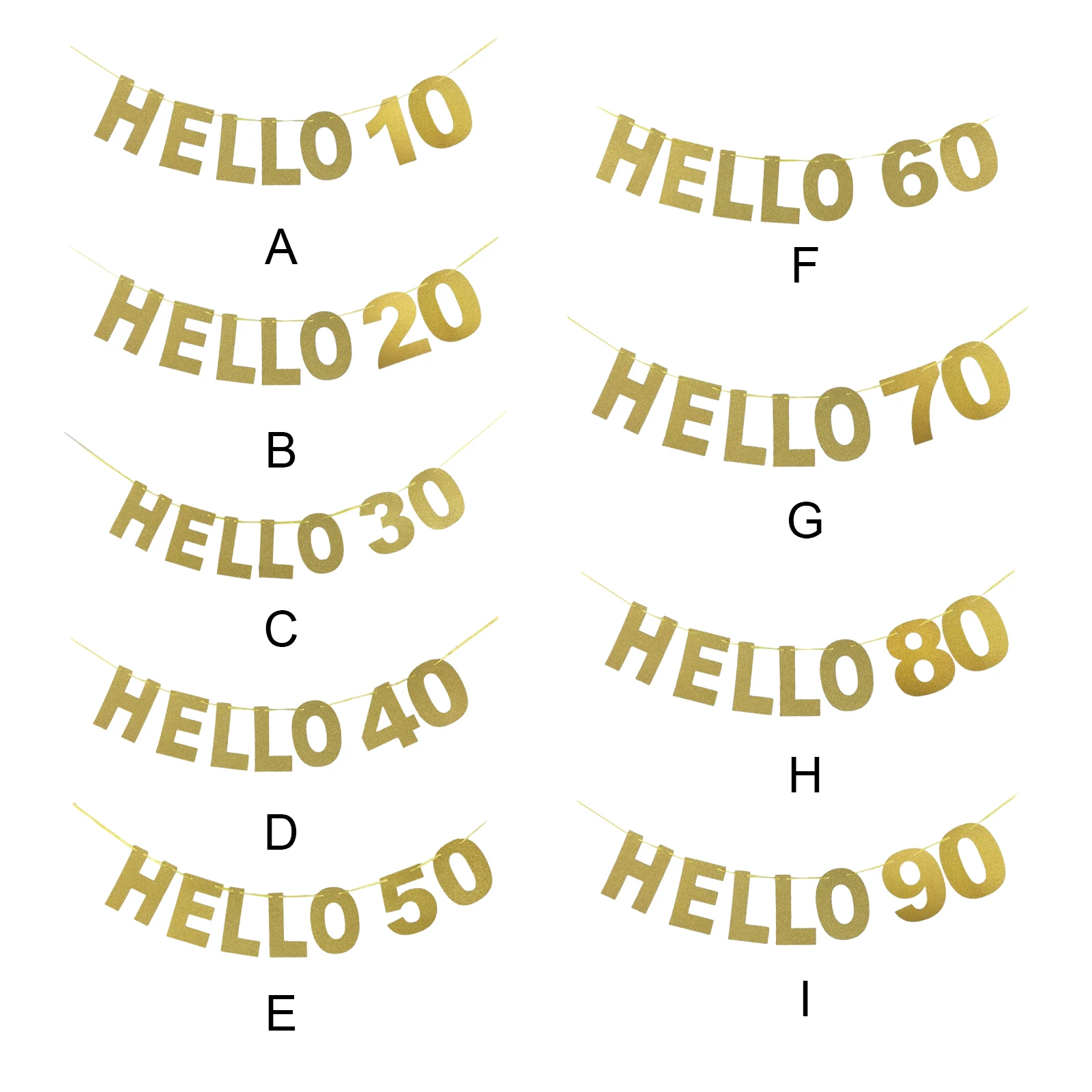 

1pcs Set Letter Banner For Wedding Engagement Custom Banner Birthday Banner Customizable Banner Kit For Decor Gold 16 4ft