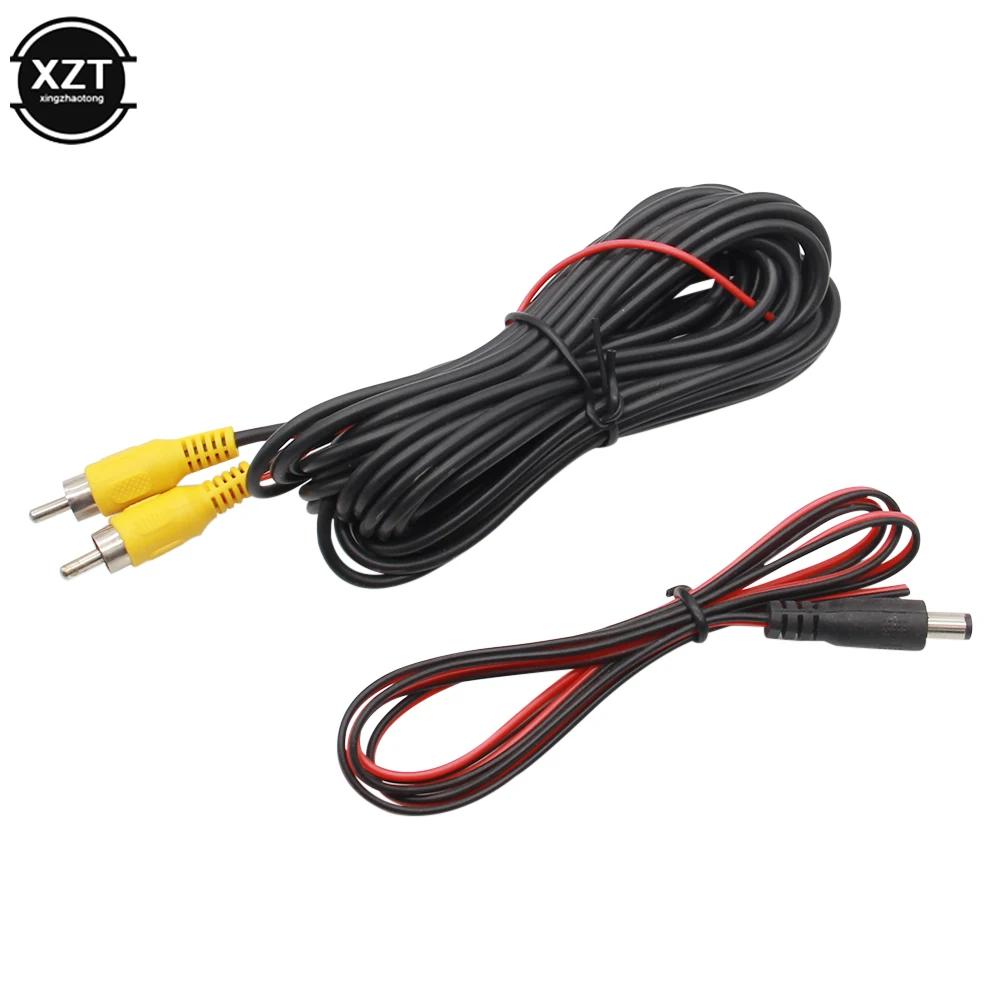 Car Reverse Image Video Cable Rear View Camera 6m Video Control Cable+
