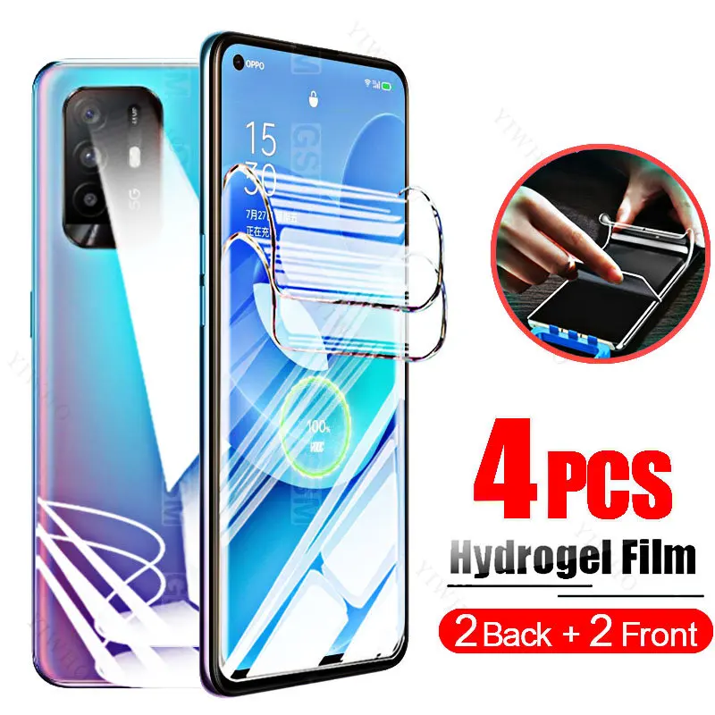 Screen Protector Front Back Hydrogel Film for OPPO A94 A95 A96 A97