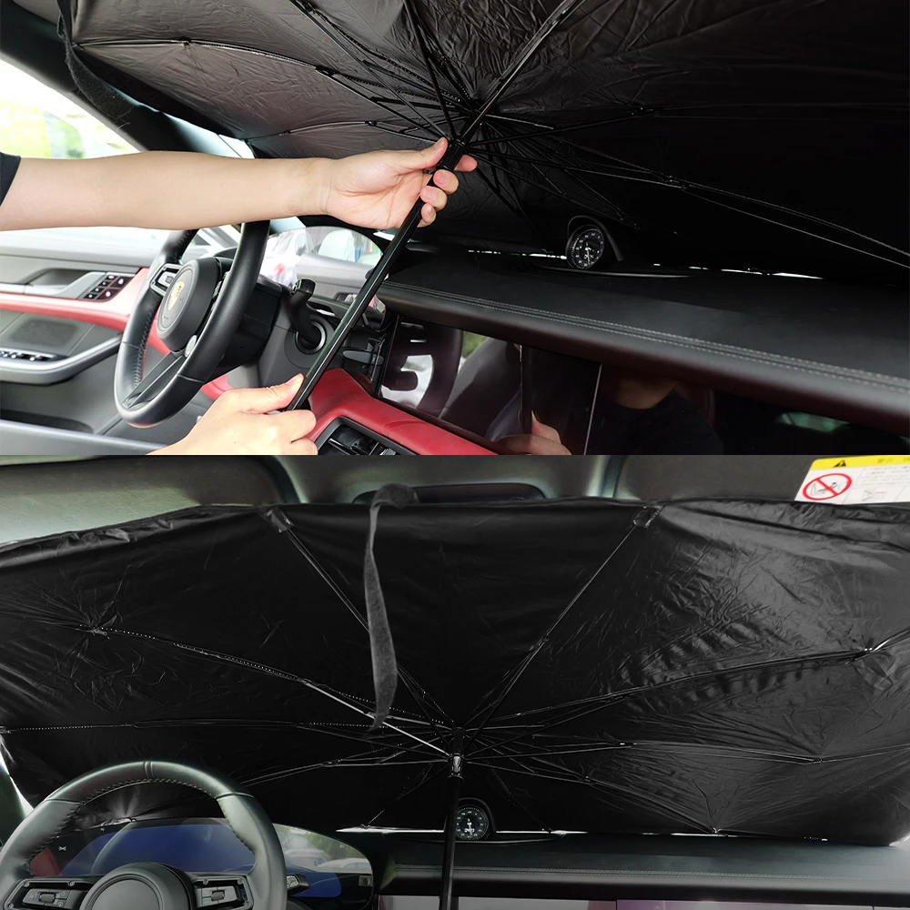 Sunscreen Car Sunshade Umbrella Interior Protection Front Sunshade  Automobile