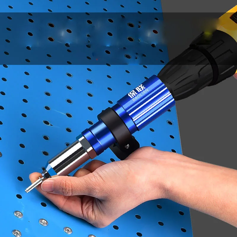 Electric Rivet Gun Cordless riveting tool Insert Nut Pull Rivet Tool 2