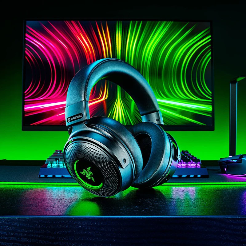 Razer Kraken V3 Pro HyperSense Wireless Gaming Headset Triforce 