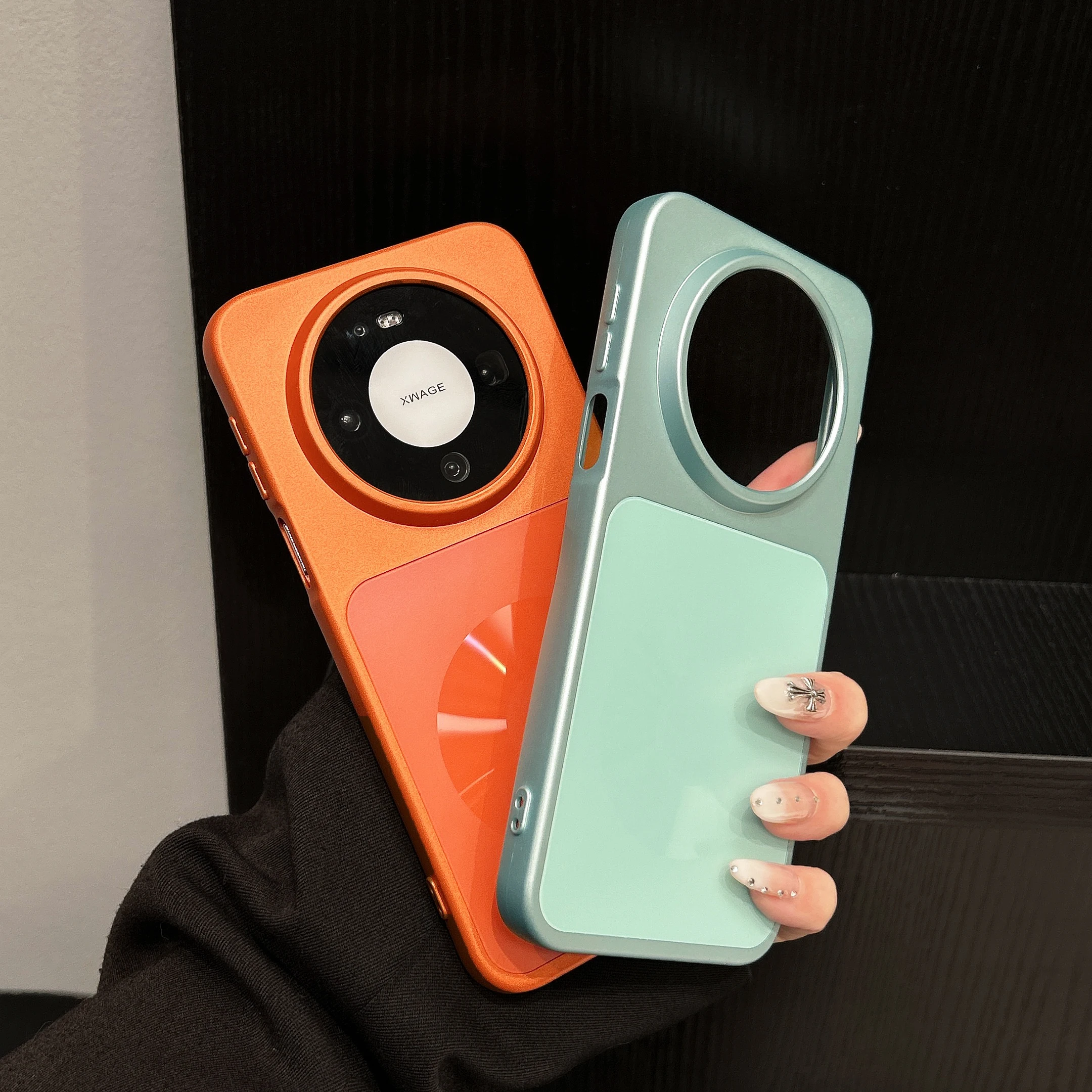 Luxury Plating Matte Magnetic Phone Case - Magsafe Compatible, Shockproof Hard Cover