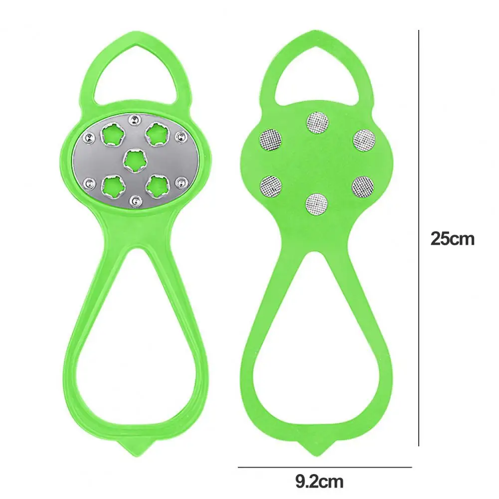1 Pair Studs Crampons Traction Cleats Snow Shoe Spikes Anti-Skid