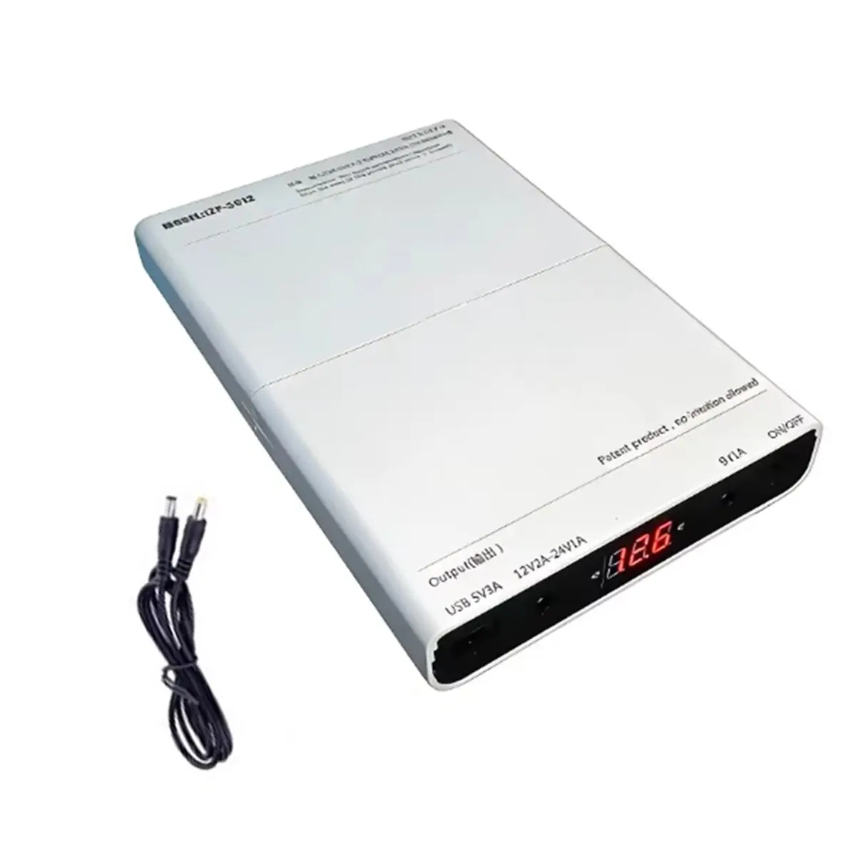 A14M DC UPS 12x18650 배터리 전원 공급 장치 DIY 보조 배터리 키트 5V 9V 12V 출력 광 모뎀 라우터 무정전 전원 공급 장치