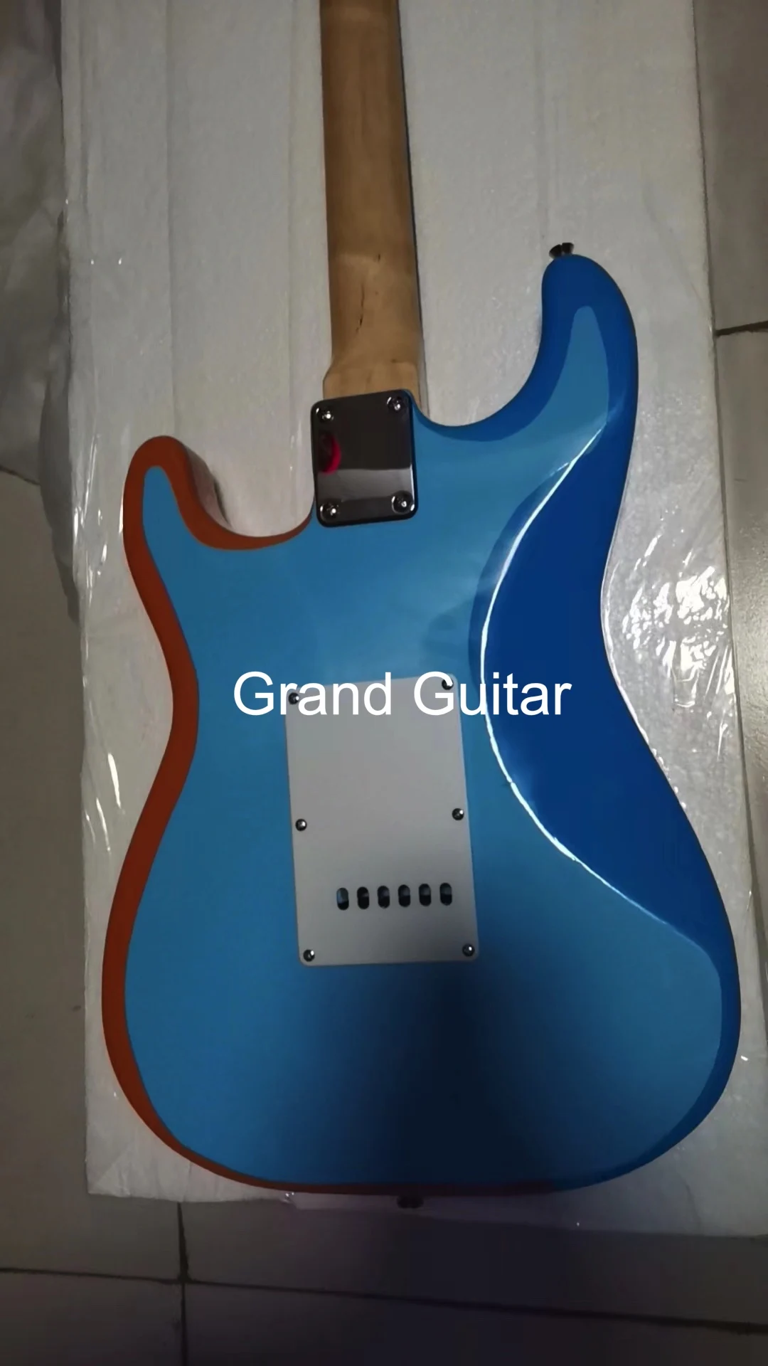 GH Harrison Rocky Water Transferring Paint Colorful Pickup Electric Guitar Accept Guitar and Bass OEM