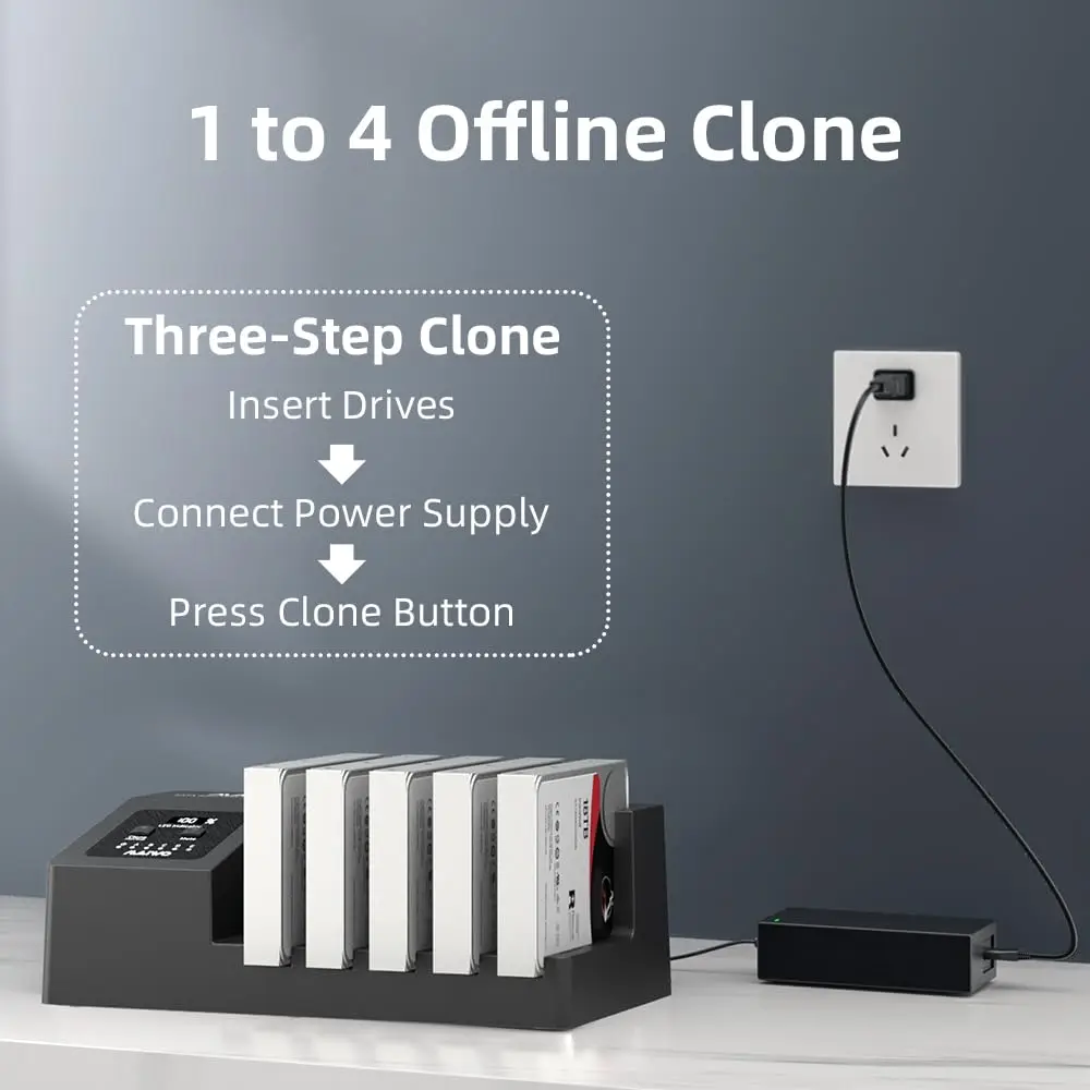MAIWO ϵ ̺ ŷ ̼,  Ŭ  ÷ , 5  SATA-USB 3.0 HDD ̽, 2.5 ġ, 3.5 ġ HDD, SSD