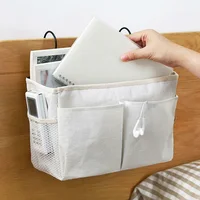 Bedside Hanging Pocket Storage Bag Bedroom Magazine Storage Pouch Diaper Caddy Toy Holder Baby Tissue Box Home Organizer 1
