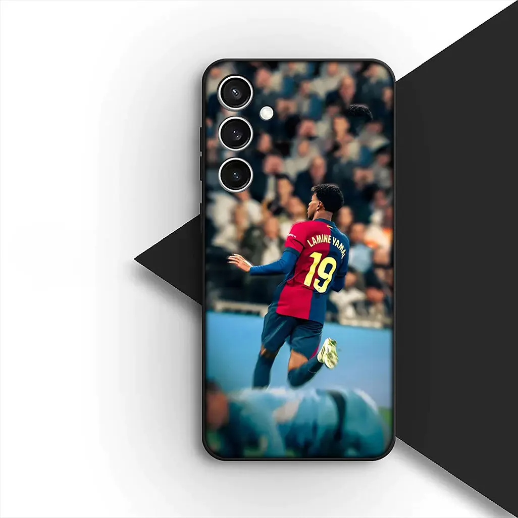 Soft Cover Soccer Number Design Phone Case