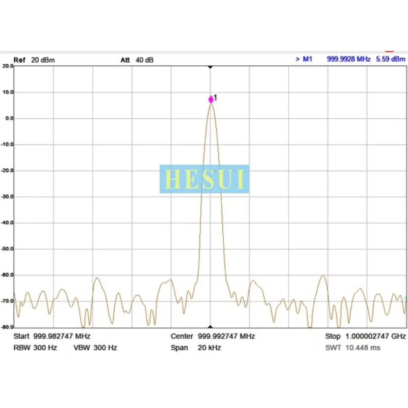 1000MHz 1GHz 고정 주파수 신호 소스 포인트 주파수 신호 발생기 RF 활성 발진기 클록 신호 발생기 모듈