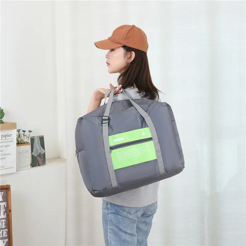 Men WaterProof Travel Bag for Suit Nylon Large Capacity Women Bag Foldable Travel Bags Hand Luggage Packing Cubes Organizer Set