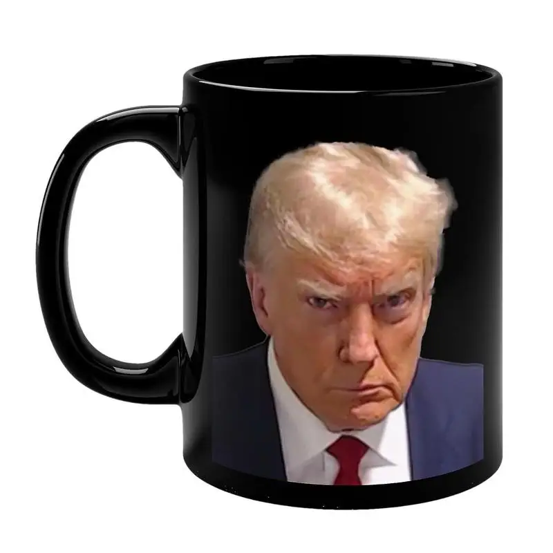 

Trump Cup Ceramic Trump Mug Shot 11oz Trump Mugshot Kitchen Decor Durable Coffee Cups Travel Mug For Tea Men And Women Drinking