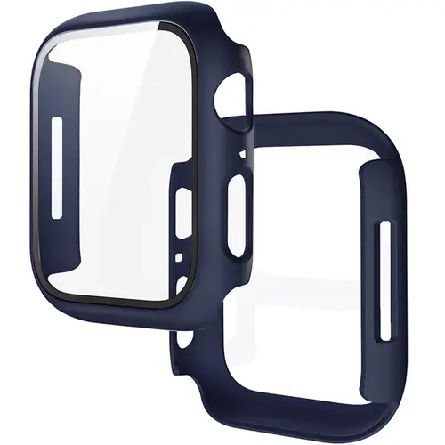 Tempered Glass+Cover For Apple Watch 11 10 9 8 7 46mm 42mm PC Bumper Screen Protector Case iWatch Series 7 6 5 4 SE3 44 40 45mm - Image 25