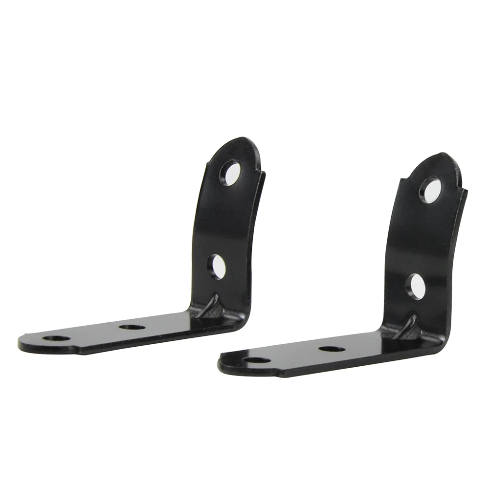 PQY - 2pcs Glove Box Lid Hinge Snapped Repair Kit Hinge Brackets With Screws For Audi A4 S4 RS4 B6 B7 8E PQY-CPK01BK