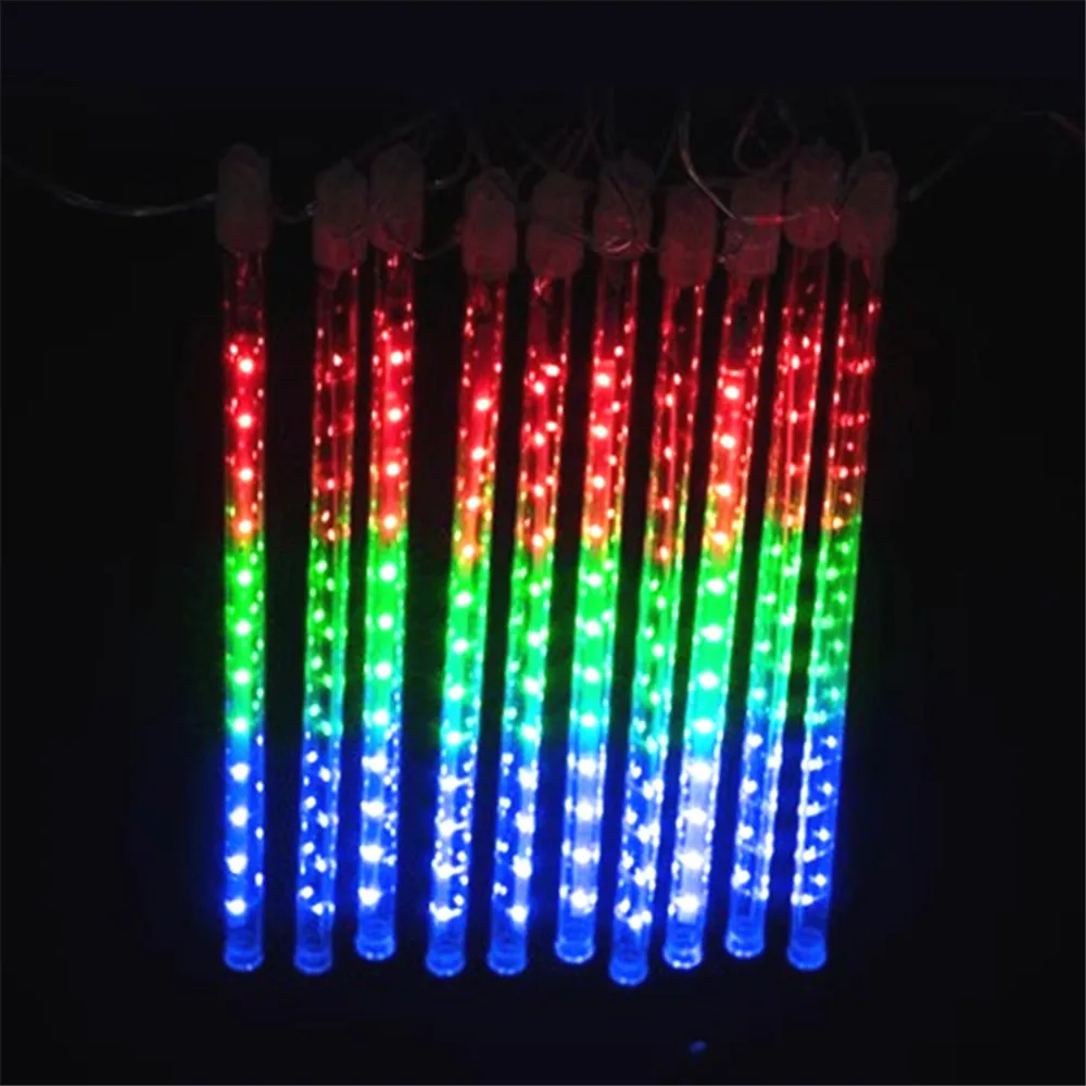 Battery Powered LED Meteor Shower String Lights