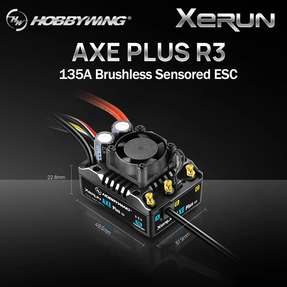 HOBBYWING XERUN AXE PLUS R3 135A ESC 4274 1700KV/2000KV
