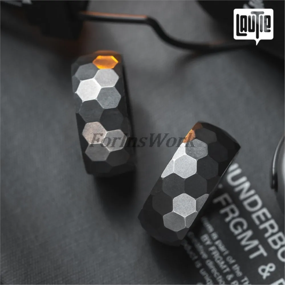 LAUTIE EDC CuW90 Mechanik A Ring Spinner LIMITED TO 650PCS Spy Wars Series Slider Fidget Heavy Fidget Toys Anel Da Ansi 수Fa