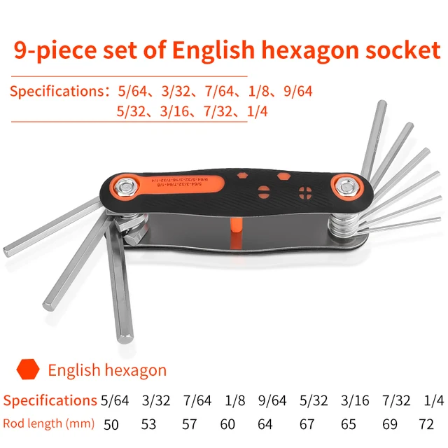 Plastic 6 Angle 9P
