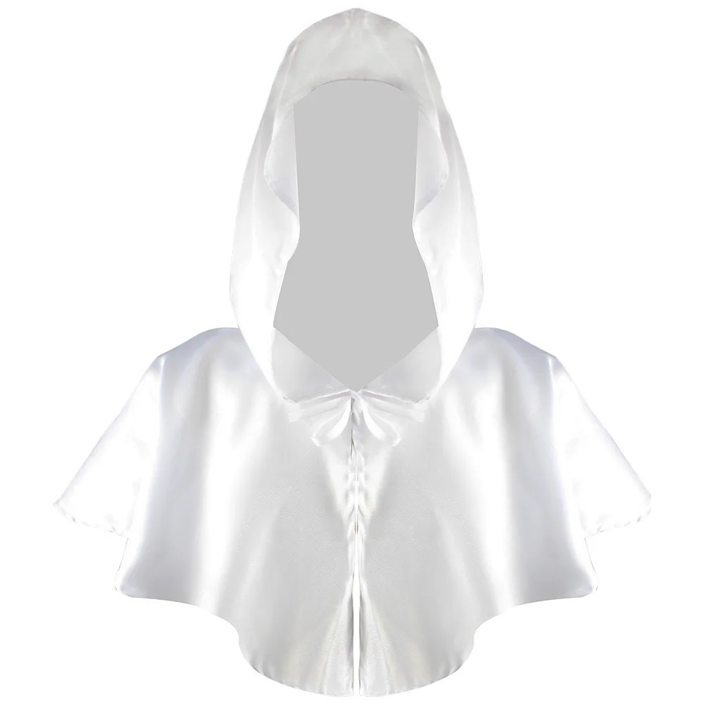 Cape à Capuche Halloween - Style Médiéval, Sorcière, Vampire - Taille Unique Adulte - Feutre Lavable - Pour Cosplay, Fêtes
