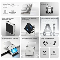 Console de jeu portable Anbernic RG Rotate, écran rotatif IPS de 3,5 pouces, Android, alliage d'aluminium, 2000 mAh, lecteur de jeux rétro portable AI 6