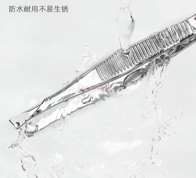 Eyebrow clip, stainless steel small tweezers, men's beard pulling clip, eyebrow trimming clip, hair pulling pliers 6