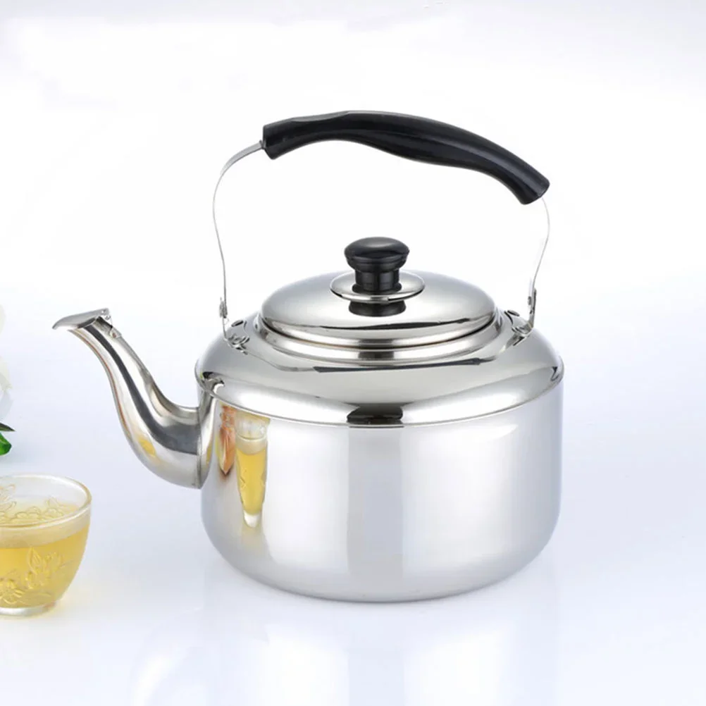 스테인리스 스틸 채반 주전자, 모카 물 끓는 소리, 휴대용 두꺼운 휘슬링 티팟 Toster Bread maker