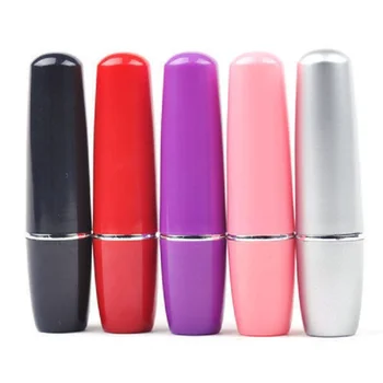 Mini Lipstick Vibrator Vaginal Massage Penis Sex Toy Caress Stick Sex Product Small Marble Clitoris G-spot Glan Stimulator 5