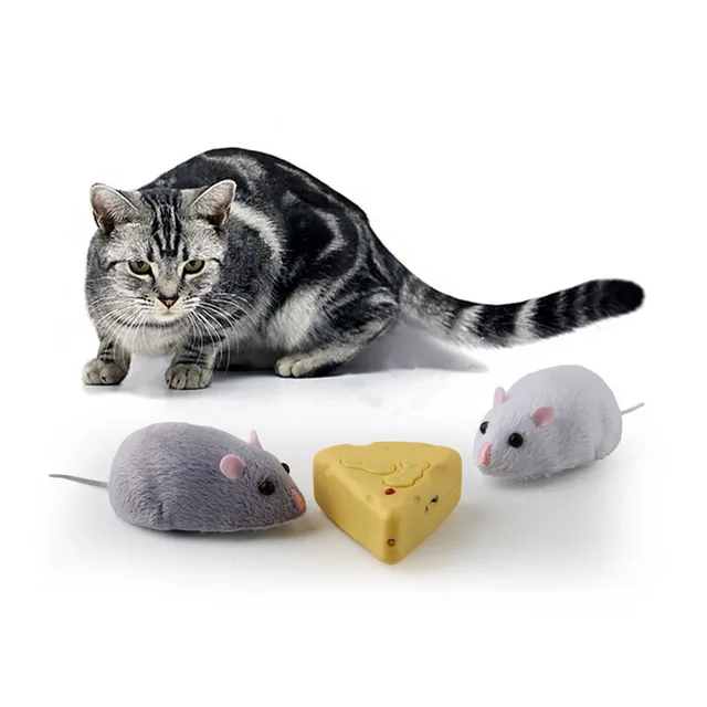 Wireless Remote Control Rat Mouse Pet Cat Moving Toy for Dog Cat Playing Funny Simulation Mouse Toy Pet Supplies 1