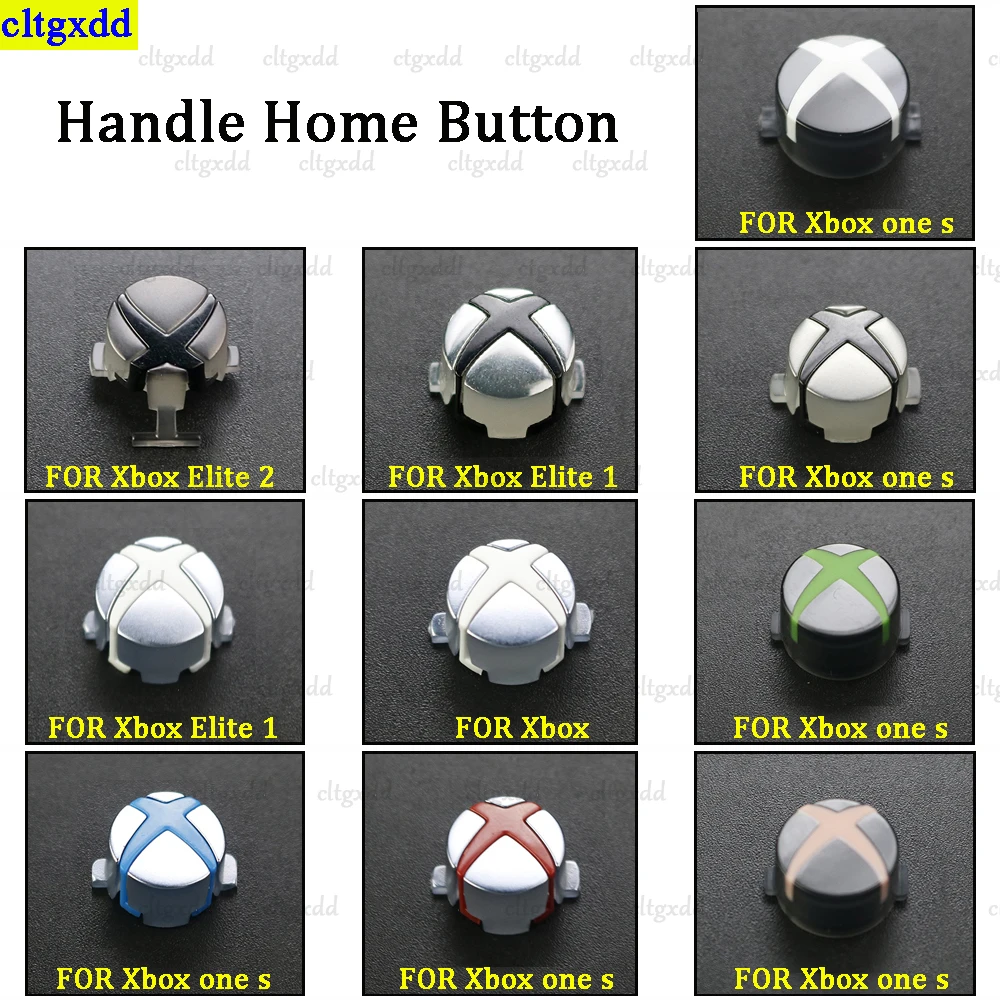 Cltgxdd 1 Pezzo È Adatto Per Xbox One S/Elite 1/Elite 2 Controller Home Button Start Return On/Off Light Power Guide Flag Key