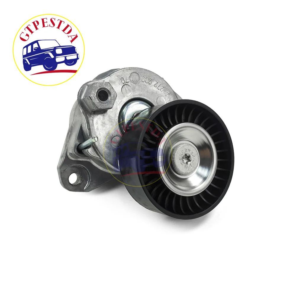 Serpentine Belt Tensioner And Pulley 1 Set 2722000070 For Mercedes Benz R171 W221 W251 R350 W164 W203 CL203 W204 W211 W212 replacement belt,power steering pump pulley
