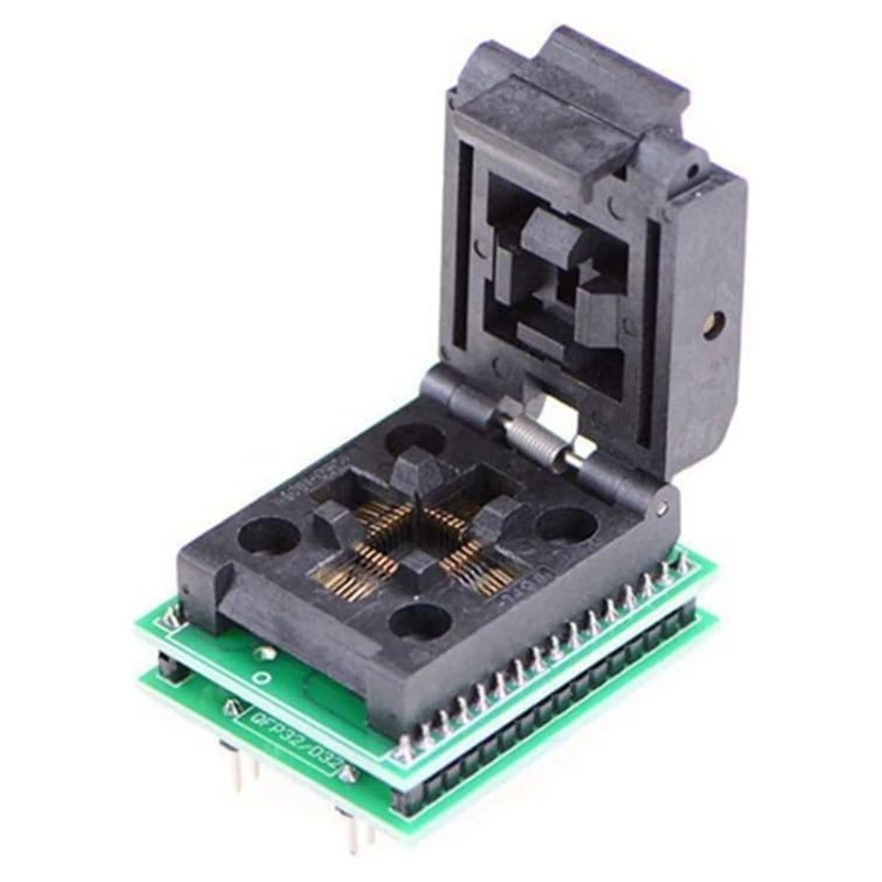 TQFP32 QFP32 to DIP32 IC Programmer Adapter for Transmitters Circuit Board